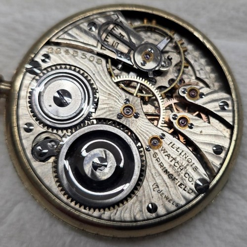 Illinois Watch Co. Grade 255 Pocket Watch image 1