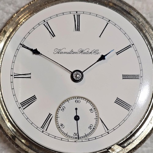 Hamilton Watch Co. Grade 7J Pocket Watch image 2