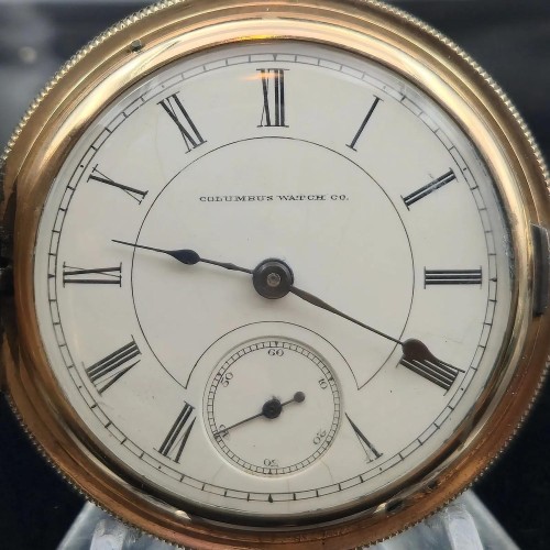 Columbus Watch Co. Grade 21 Pocket Watch image 2