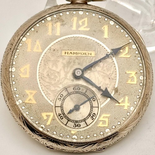 Hampden Grade Paul Revere Pocket Watch Image