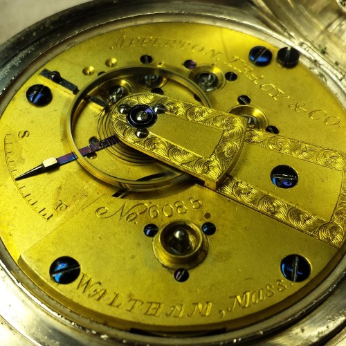 Waltham Grade A.T. & Co. Pocket Watch Image