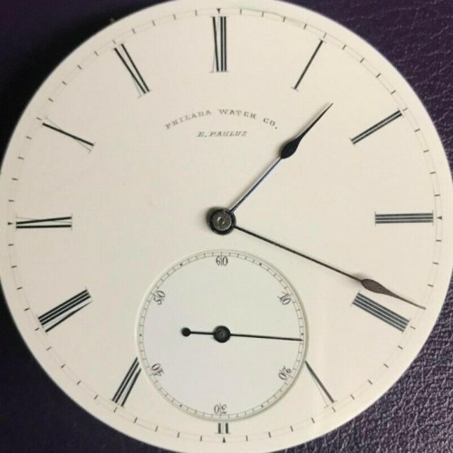 Philadelphia Watch Co. Grade  Pocket Watch Image