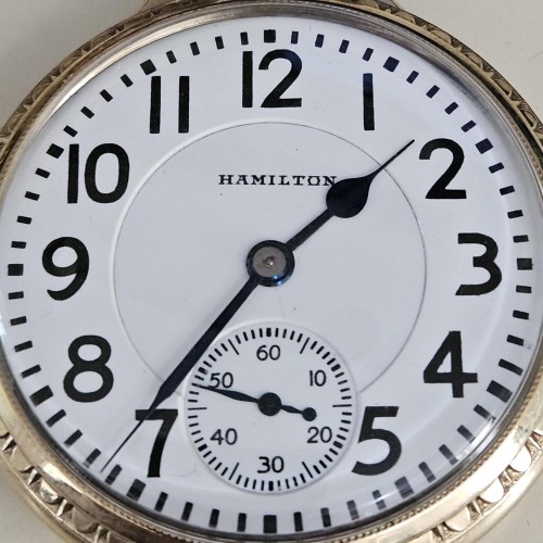 Hamilton Watch Co. Grade 950 Pocket Watch image 2