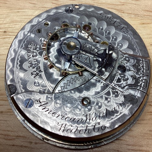 American Waltham Watch Co. Grade No. 15 Pocket Watch image 1