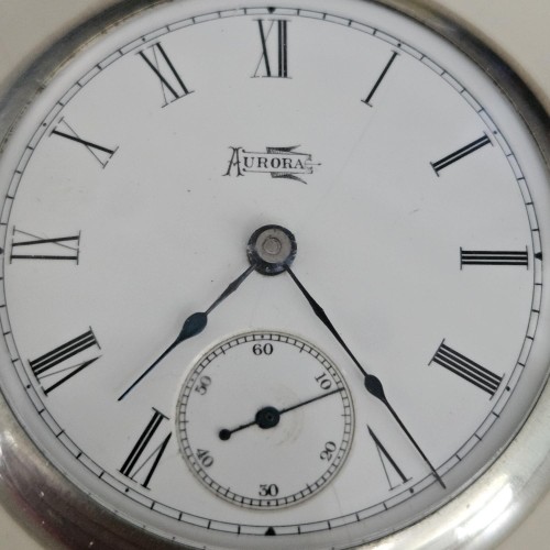 Aurora Watch Co. Grade  Pocket Watch Image