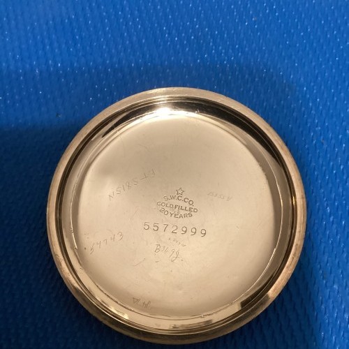Waltham Pocket Watch: Serial Number 20143950 (Grade Crescent St.)