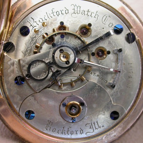Rockford Watch Co. Grade Unknown Pocket Watch image 1