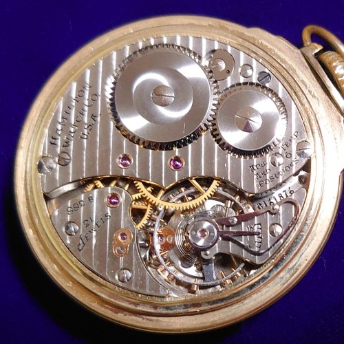 Hamilton pocket watch