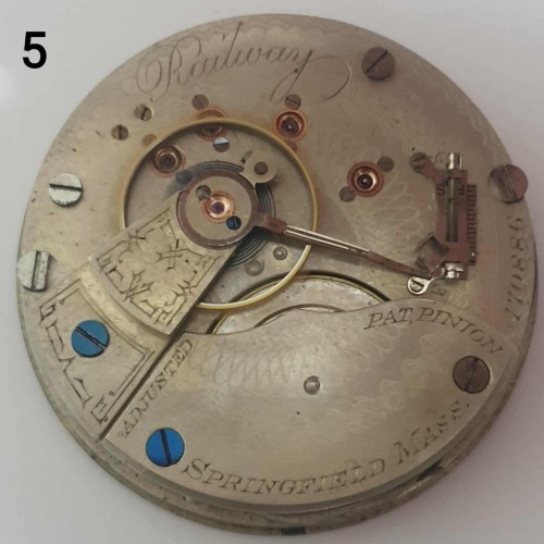 Hampden Watch Co. Grade Railway Pocket Watch image 1