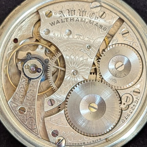 American Waltham Watch Co. Grade No. 610 Pocket Watch image 1