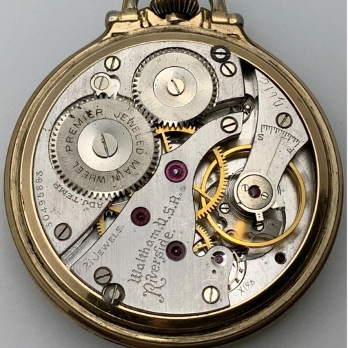 American Waltham Watch Co. Grade No. 1621 Pocket Watch image 1