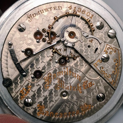 Hamilton pocket watch