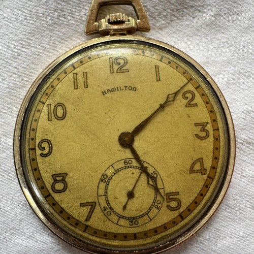 Hamilton Watch Co. Grade 917 Pocket Watch image 2
