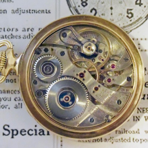 Illinois Watch Co. Grade Sangamo Special Pocket Watch image 1