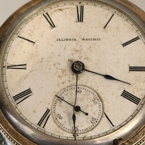 Illinois Watch Co. Grade Miller Pocket Watch image 2