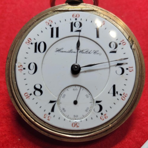 Hamilton Watch Co. Grade 936 Pocket Watch image 2