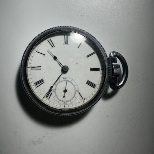 Waltham Grade Sterling Pocket Watch