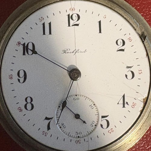 Rockford Watch Co. Grade 930 Pocket Watch image 2