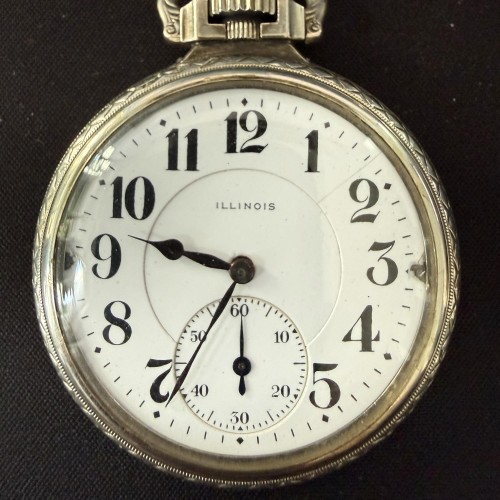 Illinois Watch Co. Grade Sangamo Pocket Watch image 2