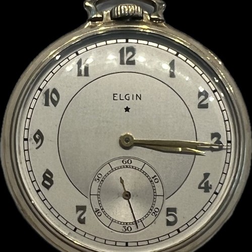 Elgin Grade 495 Pocket Watch Image