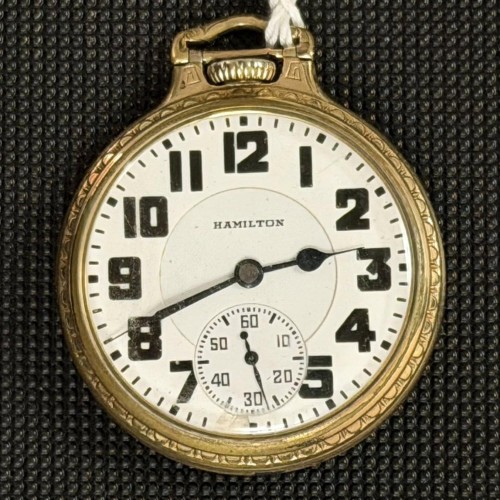 Hamilton Watch Co. Grade 992E Pocket Watch image 2