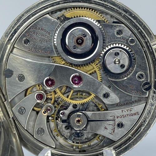Illinois Grade 538 Pocket Watch Image