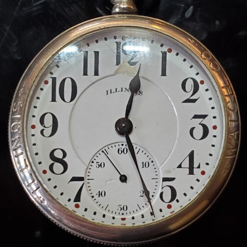 Illinois Watch Co. Grade 304 Pocket Watch image 2