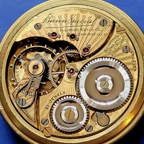 Illinois Grade Bunn Special Pocket Watch
