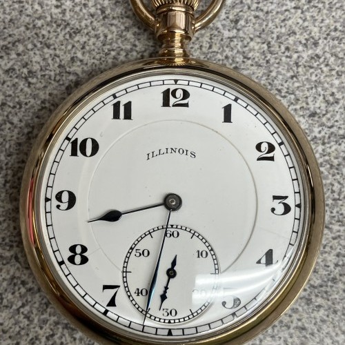 Illinois Watch Co. Grade 306 Pocket Watch image 2