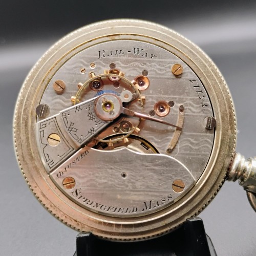 Hampden Watch Co. Grade Railway Pocket Watch image 1