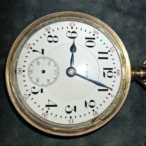 Elgin National Watch Co. Grade 214 Pocket Watch image 2