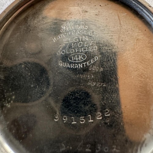 Illinois Watch Co. Grade 406 Pocket Watch image 4