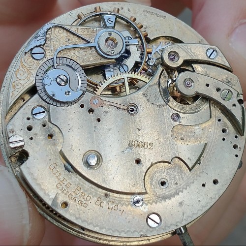 Swiss Imports Grade Agassiz Pocket Watch Image