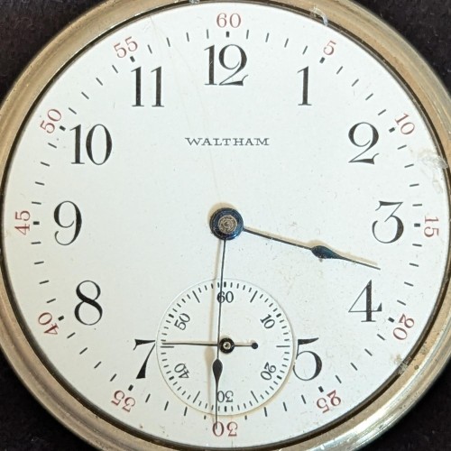 American Waltham Watch Co. Grade No. 610 Pocket Watch image 2