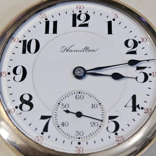 Hamilton Watch Co. Grade 996 Pocket Watch image 2