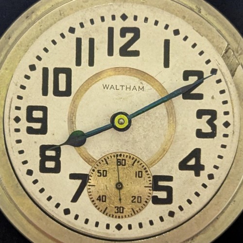 American Waltham Watch Co. Grade No. 825 Pocket Watch image 2