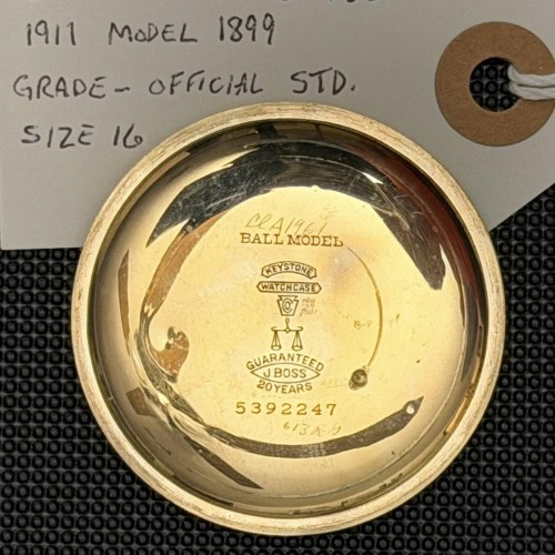 Ball Watch Co. Grade Official Standard Pocket Watch image 4