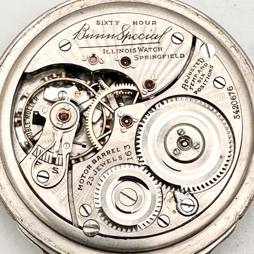 Illinois Grade 163 Bunn Special Pocket Watch Image