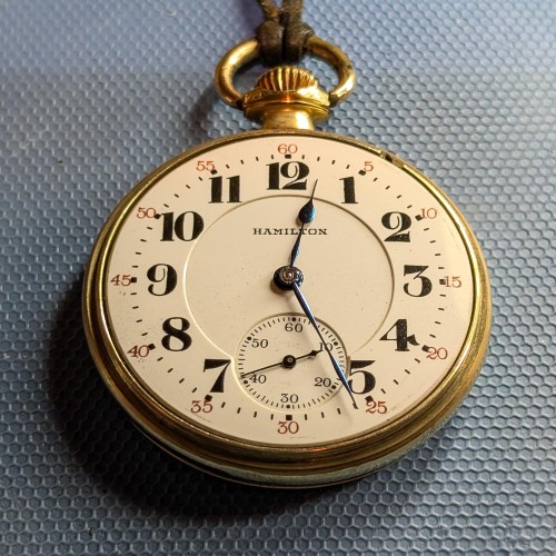 Hamilton Watch Co. Grade 950 Pocket Watch image 4