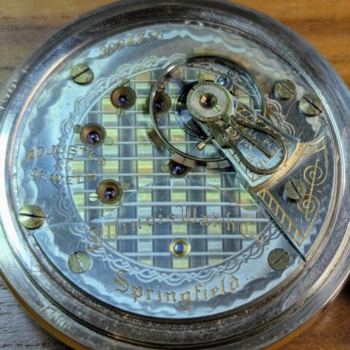 Illinois Watch Co. Grade 89 Pocket Watch image 1