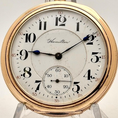 Hamilton Watch Co. Grade 972 Pocket Watch image 2