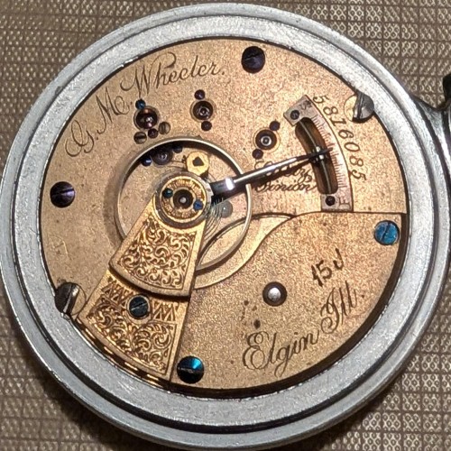 Elgin National Watch Co. Grade 82 Pocket Watch image 1