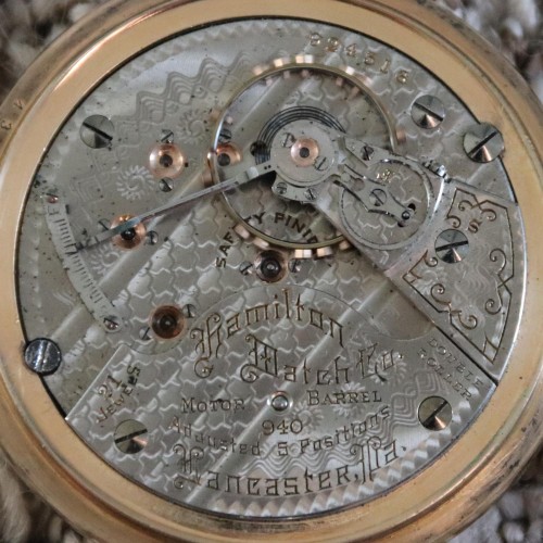 Hamilton pocket watch