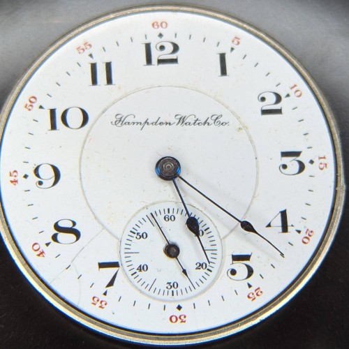 Hampden Watch Co. Grade No. 308 Pocket Watch image 2