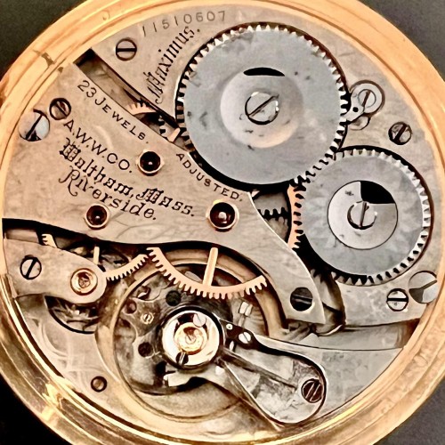 American Waltham Watch Co. Grade Maximus Pocket Watch image 1