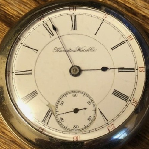 Hamilton Watch Co. Grade 927 Pocket Watch image 2