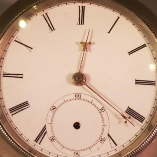 Boston Watch Co. Grade Samuel Curtis Pocket Watch Image