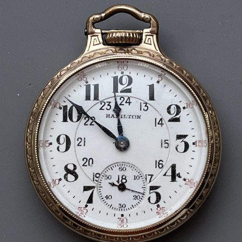 Hamilton Watch Co. Grade 950 Pocket Watch image 3