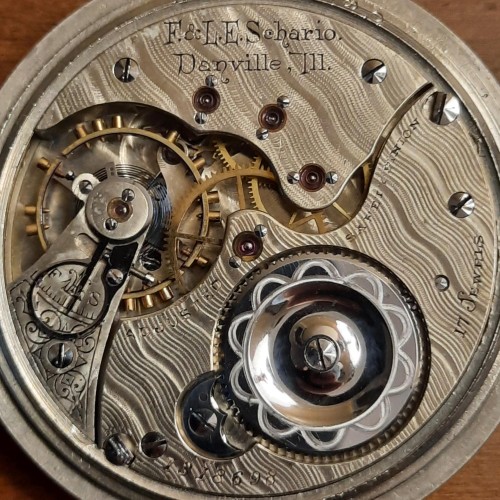 Illinois Grade 175 Pocket Watch Image