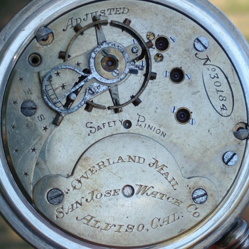 San Jose Watch Co. pocket watch